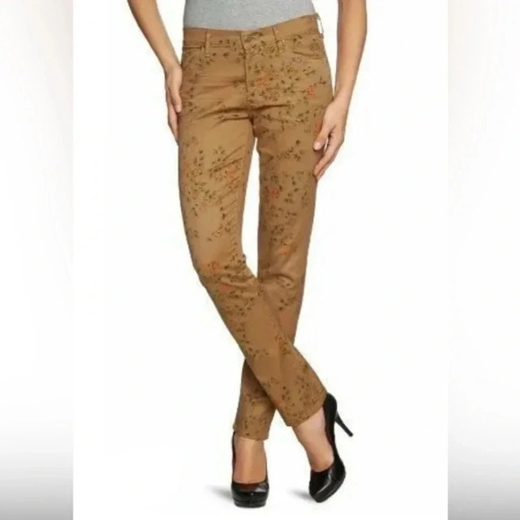 Citizens Of Humanity | Mandy Jeans High Waist Retro Slim Roll Up Floral - Picture 2 of 12